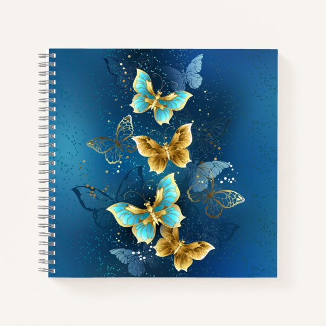 Cuaderno Mariposas doradas (Anverso)