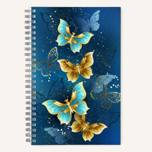 Cuaderno Mariposas doradas