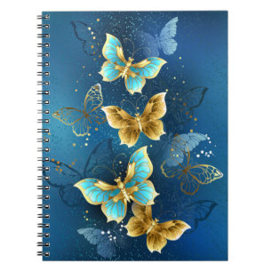 Cuaderno Mariposas doradas