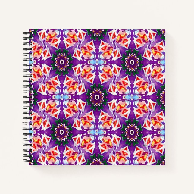 Cuaderno Mariposas e estrellas... (Anverso)