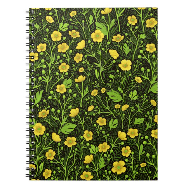 Cuaderno Mariposas en negro (Frente)