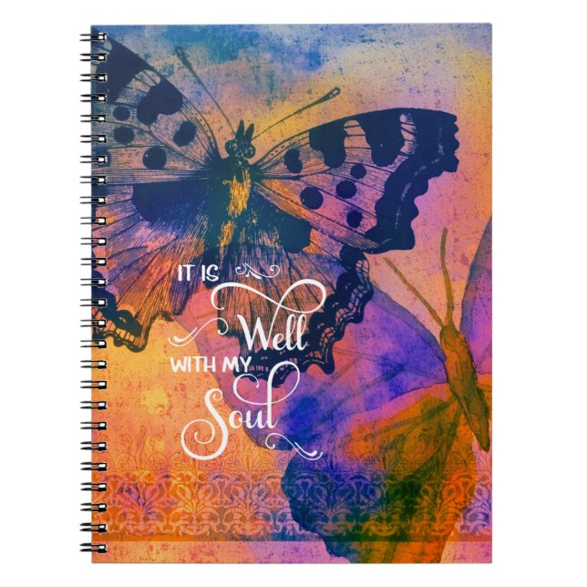 Cuaderno Mariposas. Está bien (Frente)
