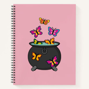 Cuaderno Mariposas mágicas de un Cauldron