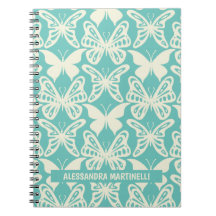 Mariposas naturales de diseño elegante en Verde az