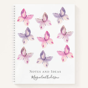 Cuaderno Mariposas personalizadas