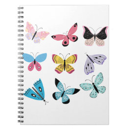 Cuaderno Mariposas Springtime