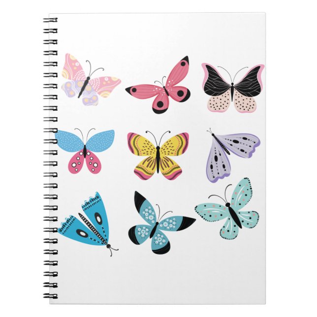 Cuaderno Mariposas Springtime (Frente)