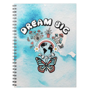 Cuaderno Mariposas y hongos Sueño Gran inspo positivo