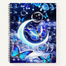 Cuaderno Mariposas y lunas