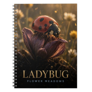 Cuaderno Mariquita Flores Prados Vida Silvestre ANIMAL