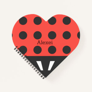 Cuaderno Mariquita Personalizada