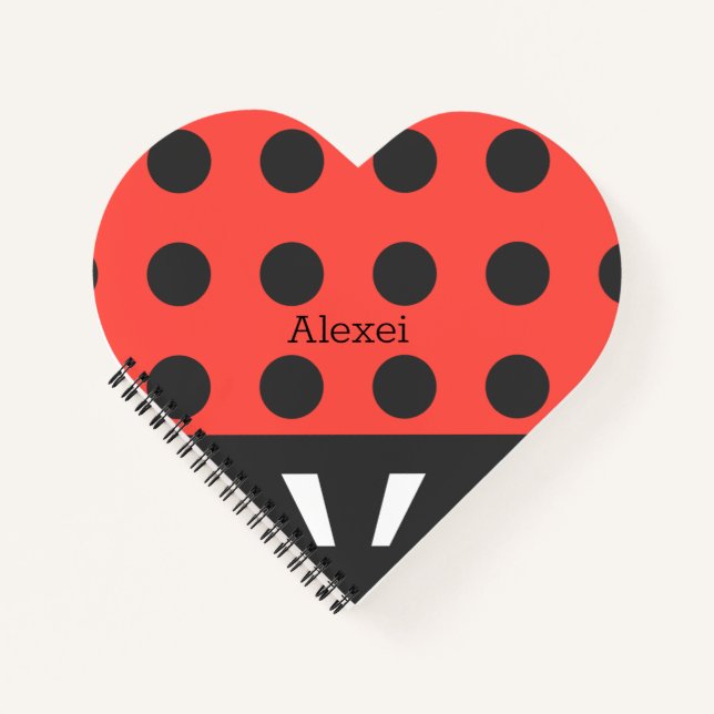 Cuaderno Mariquita Personalizada (Anverso)
