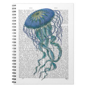 Cuaderno Mariscos azules