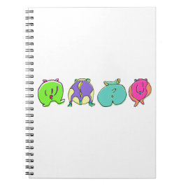 Cuaderno Marismas de Hamster coloridas