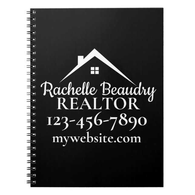 Cuaderno Marketing inmobiliario personalizado para agentes  (Frente)