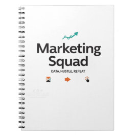 Cuaderno Marketing Squad – Data. Hustle. Repeat.