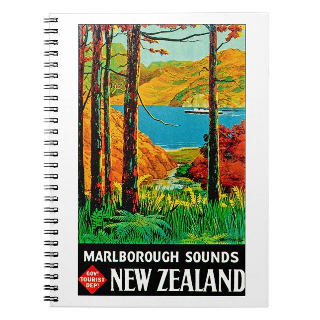 Cuaderno Marlborough Suena Nueva Zelanda (Frente)
