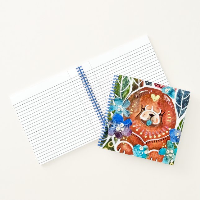 Cuaderno MARMALADE MISS Chow perro . (Interior)