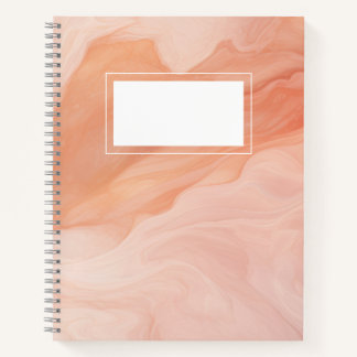 Cuaderno Mármol abstracto de piruleta