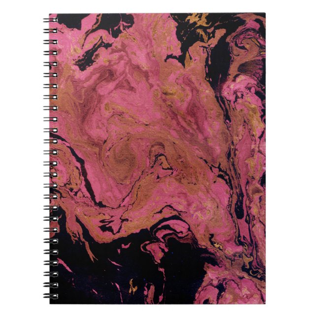Cuaderno Mármol, acuarela (Frente)