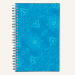 Cuaderno Mármol Azul Abstracto HP Lap Personalizado