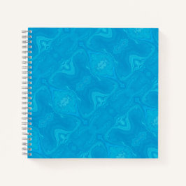 Cuaderno Mármol Azul Abstracto Personalizado HP Lap