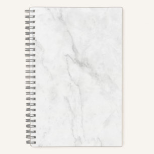 Cuaderno Mármol Blanco