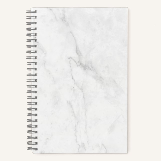 Cuaderno Mármol Blanco (Anverso)