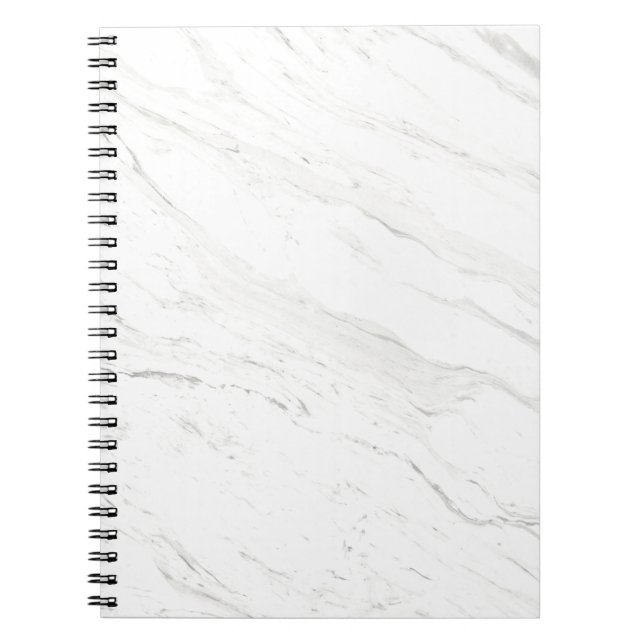 Cuaderno Mármol blanco (Frente)