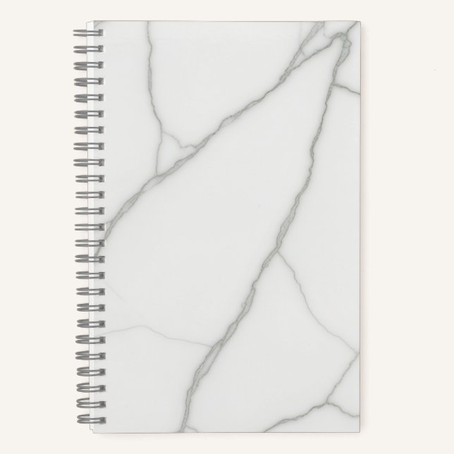 Cuaderno Mármol Blanco (Anverso)