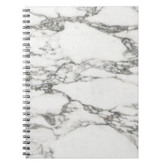 Cuaderno Mármol blanco
