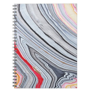 Cuaderno Mármol de Swirly en coral