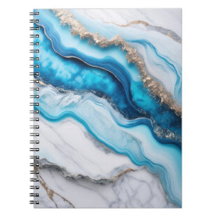 Cuaderno Mármol del Río Azul