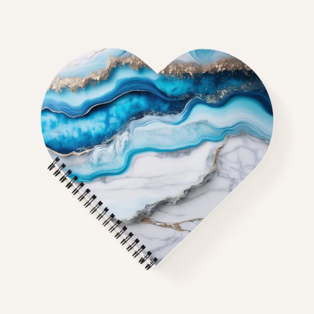 Cuaderno Mármol del Río Azul (Anverso)