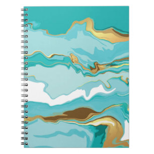 Cuaderno Mármol, oro: fondo vintage abstracto.