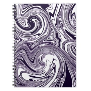 Cuaderno Mármol púrpura