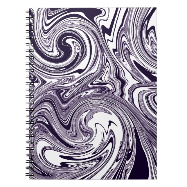 Cuaderno Mármol púrpura (Frente)