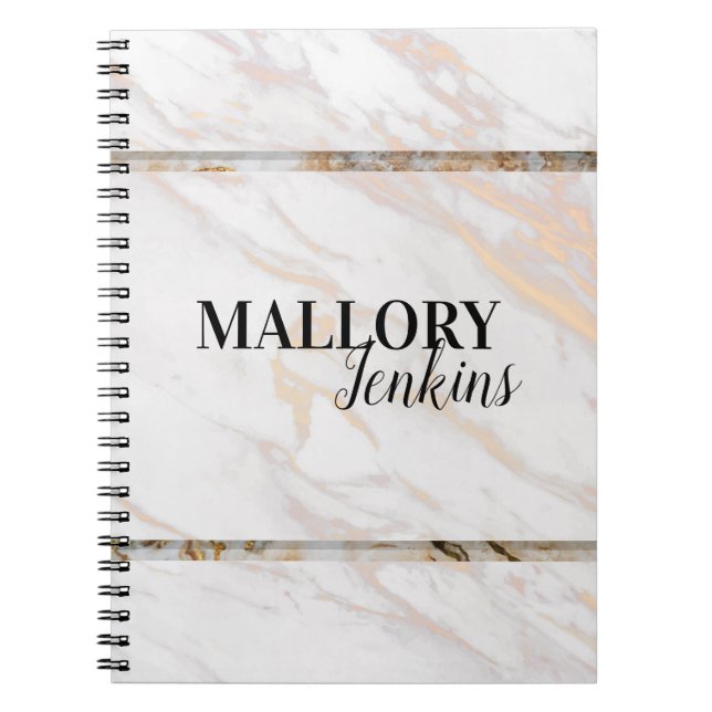Cuaderno Mármol rosa irlandés (Frente)