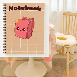 Cuaderno 🤎 marrón 🥨 🌷 🌸 💛