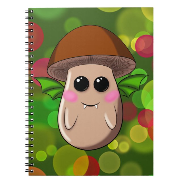 Cuaderno Marrón de champiñones (Frente)