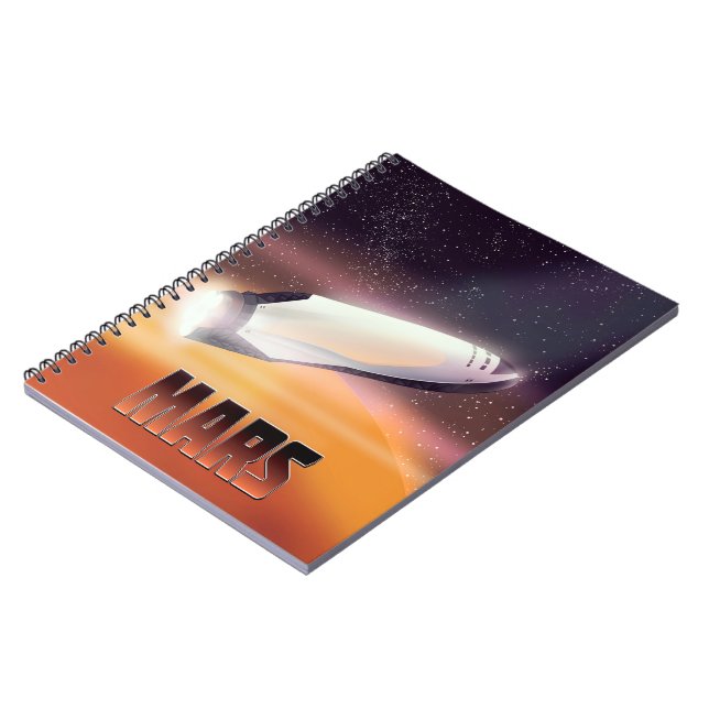 Cuaderno Mars Space poster (Lado Izquierdo)