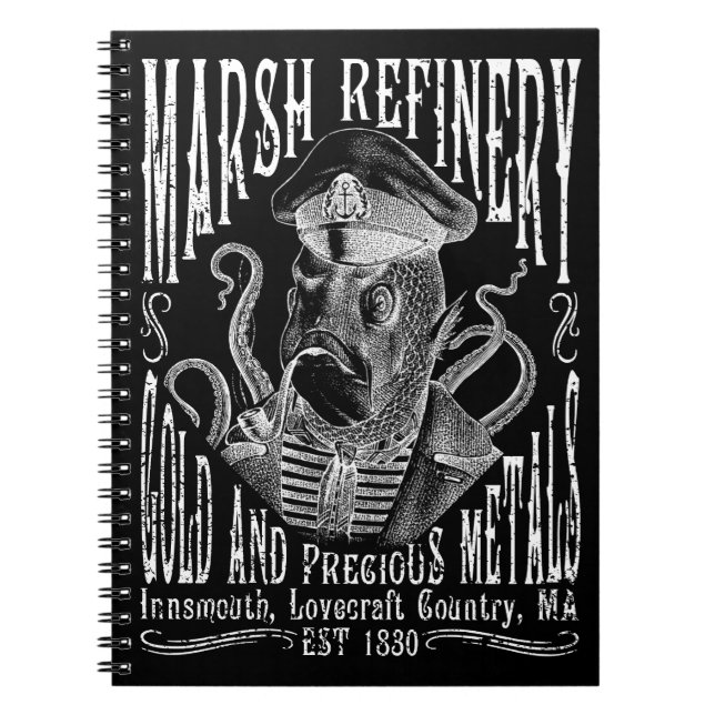 Cuaderno Marsh Refining Company Innsmouth Lovecraft (Frente)