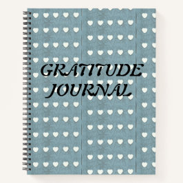 Cuaderno Marshmallow Hearts Gratitude Journal