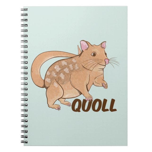 Cuaderno Marsupial australiano Quoll (Frente)