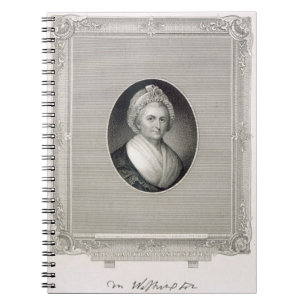 Cuaderno Martha Washington, grabado por James Barton Longac