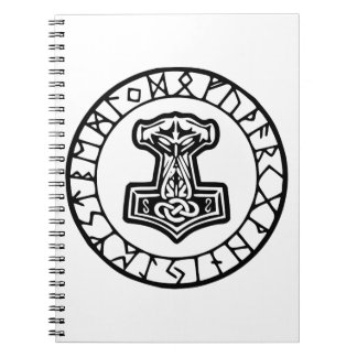 Cuaderno Martillo de Mjölnir Thor 0033 #USAPatriotGraphics 