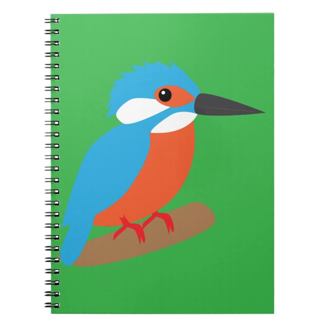 Cuaderno Martín pescador (Frente)