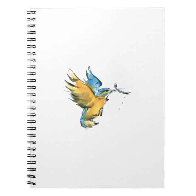 Cuaderno Martín pescador (Frente)