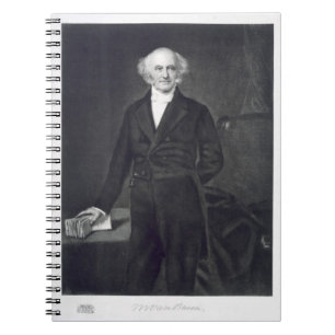 Cuaderno Martin Van Buren, 8vo presidente del Stat unido