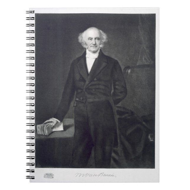 Cuaderno Martin Van Buren, 8vo presidente del Stat unido (Frente)